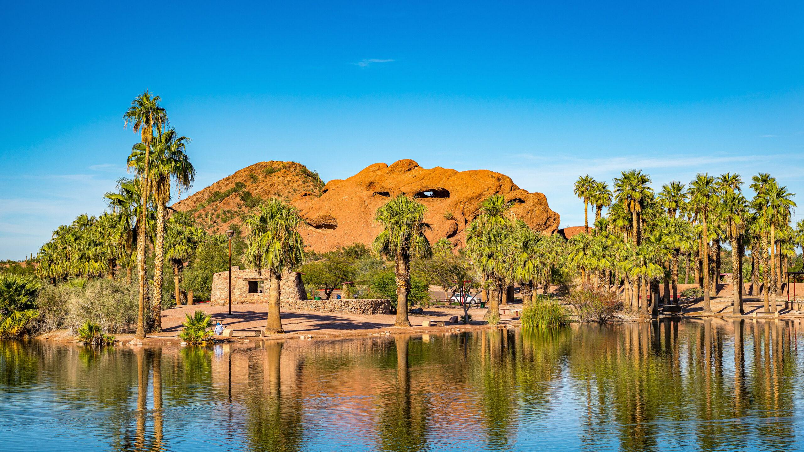 Beautiful Papago Park in Phoenix, Arizona.