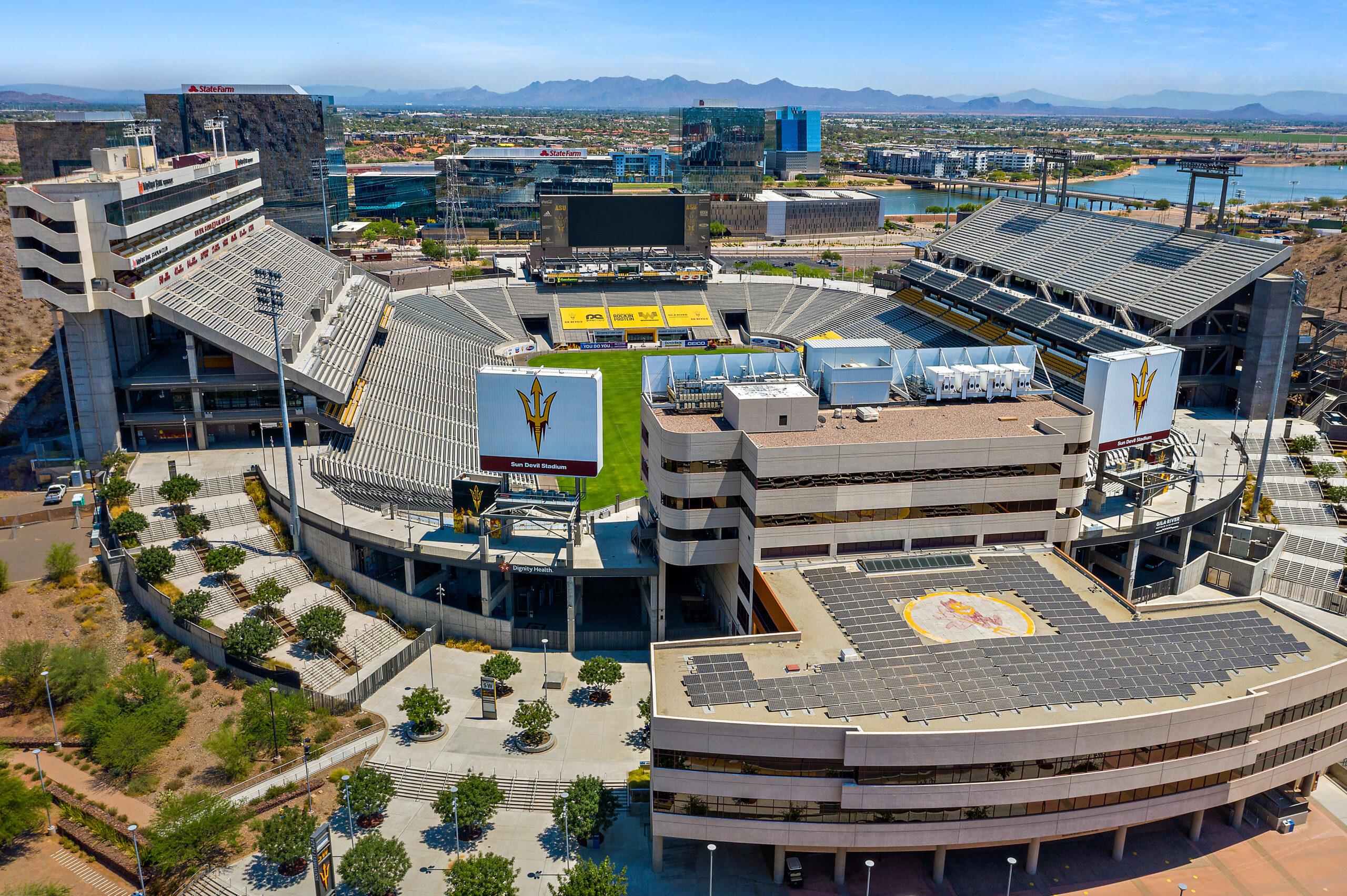 Mirabella at ASU Sun Devil stadium.